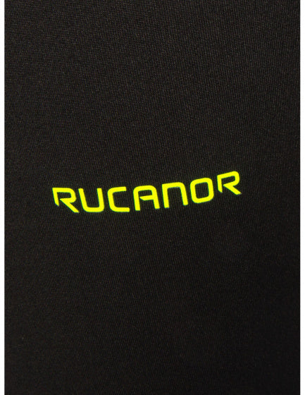 Rucanor Damion hardloopbroek lang heren zwart maat XL