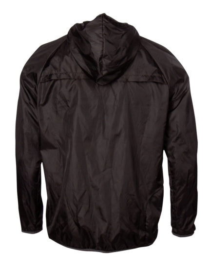 Rucanor Dylan running jacket heren zwart maat XL