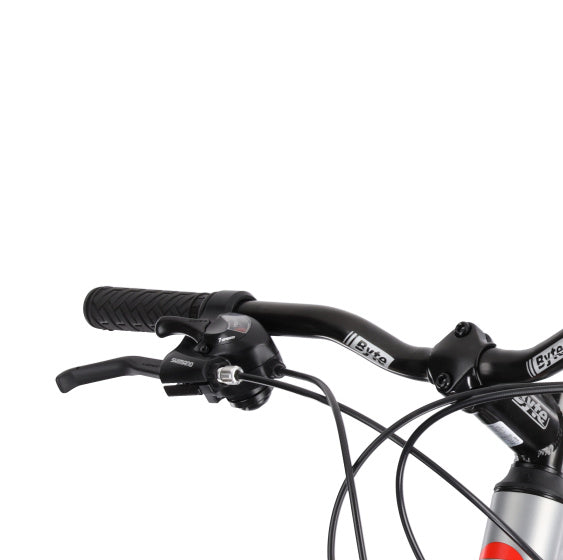 Rucanor Lux 27.5 Inch 51 cm Heren 21V Mechanische schijfrem Zilver Rood