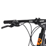Rucanor Lux 29 Inch 53 cm Heren 24V Hydraulische schijfrem Zwart Oranje