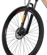 Rucanor Lux 29 Inch 53 cm Heren 24V Hydraulische schijfrem Zwart Oranje