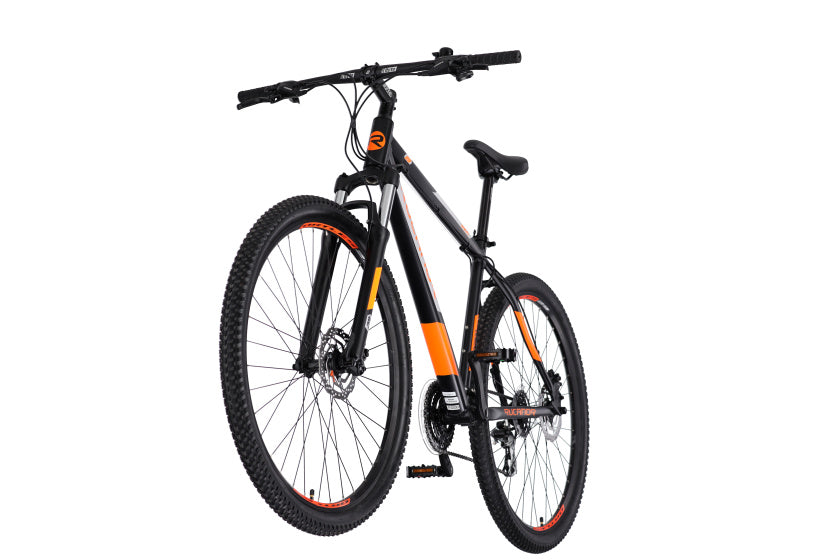 Rucanor Lux 29 Inch 53 cm Heren 24V Hydraulische schijfrem Zwart Oranje