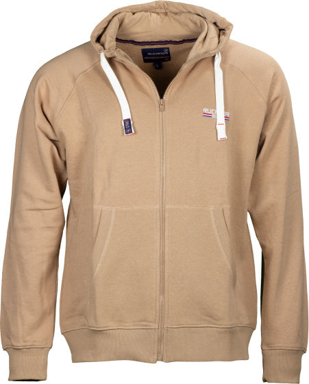 Rucanor Sky sweatvest hooded unbrushed heren beige maat M