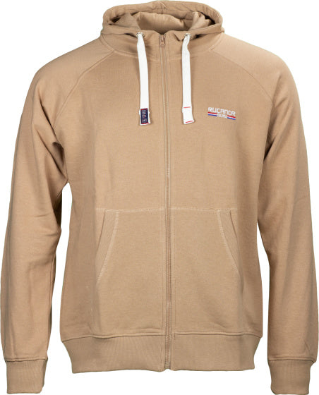 Rucanor Sky sweatvest hooded unbrushed heren beige maat M