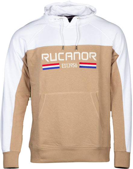 Rucanor Trevor sweater hoodie heren wit beige maat XXL