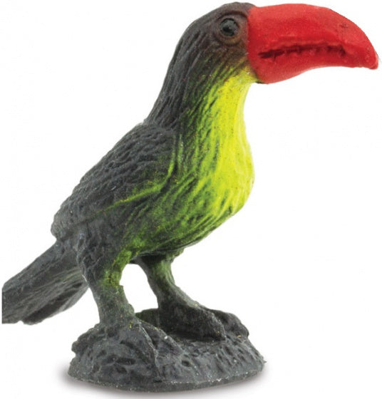 Safari Toekan speelfiguur junior 2,5 cm groen 192 stuks