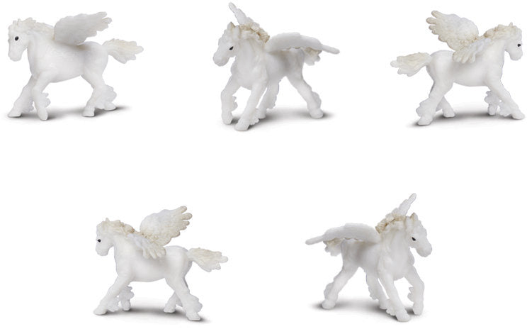 Safari Pegasus speelgoedfiguren junior wit 192 stuks