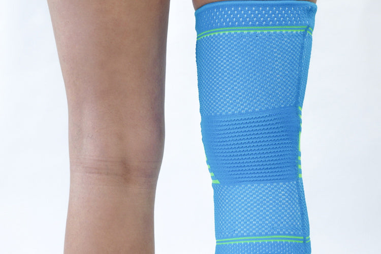 Schaper Kniebrace Schapfix Sport textiel blauw groen maat L