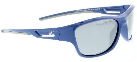 H.i.s Zonnebril HPS00104 gepolariseerd dames ovaal cat.3 blauw