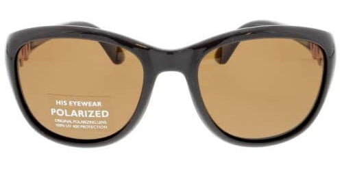 H.i.s Zonnebril HPS00100 gepolariseerd meisjes ovaal cat.3 bruin