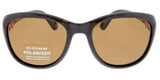 H.i.s Zonnebril HPS00100 gepolariseerd meisjes ovaal cat.3 bruin