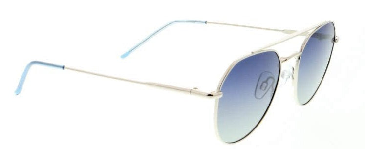 H.i.s Zonnebril HPS04112 gepolariseerd dames ovaal cat 3 zilver