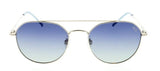 H.i.s Zonnebril HPS04112 gepolariseerd dames ovaal cat 3 zilver