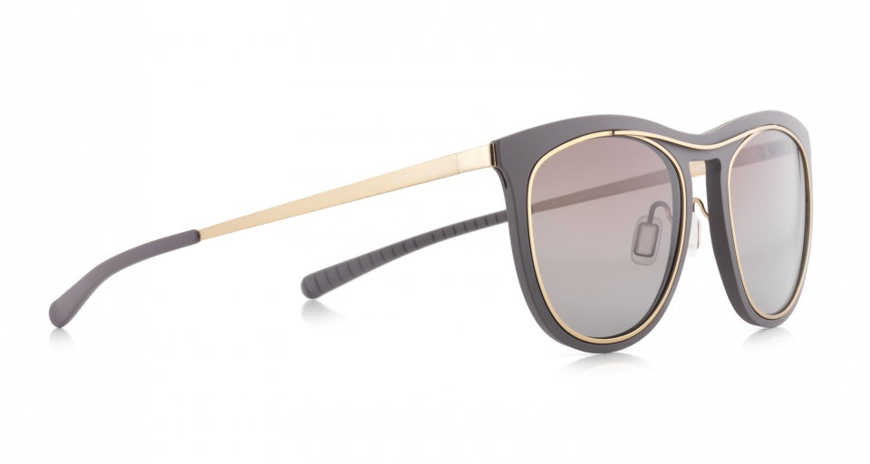 Spect eyewear Zonnebril Surryhills unisex vierkant goud bruin