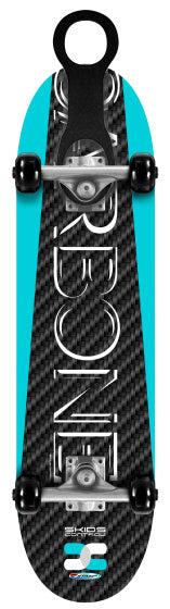 Skids control Skids Control skateboard carbone zwart blauw wit