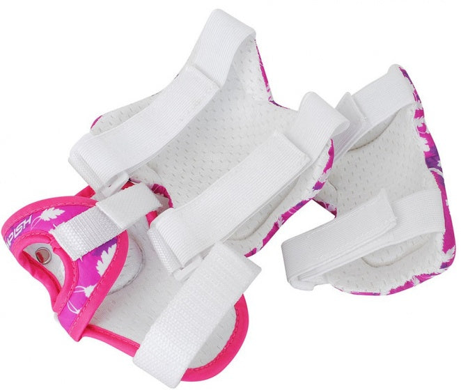 Tempish Beschermset FID meisjes wit roze maat S