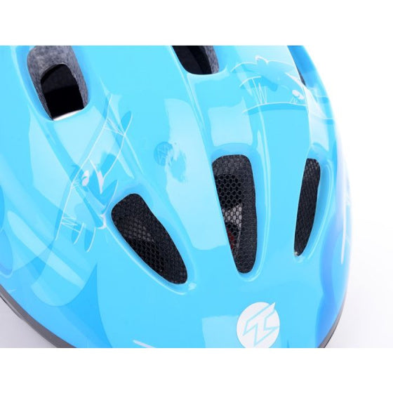 Tempish Raybow fietsen skatehelm jongens blauw maat S