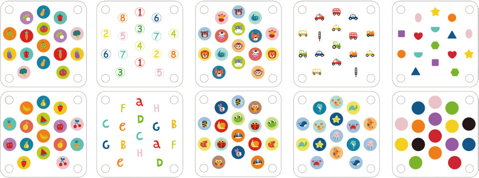 Tooky toy Memory Educatief Houten Denkspel 23-delig