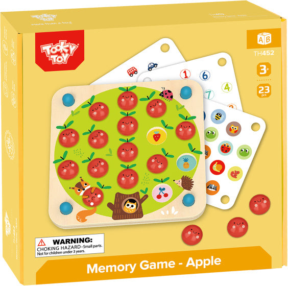 Tooky toy Memory Educatief Houten Denkspel 23-delig