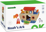 Tooky toy Noah's Ark Houten Vormenboot 24 maanden 18-delig