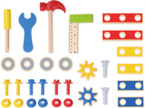 Tooky toy Educatieve Houten Speelgoed Werkbank 31-delig