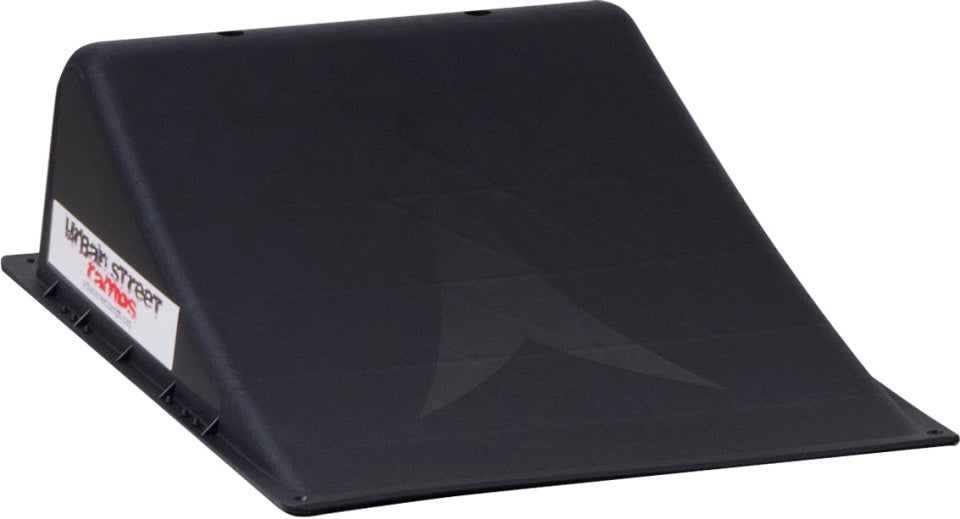 Urban street ramps Mini single skateramp zwart