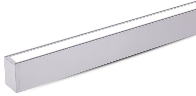 V-tac Hanglamp VT-7-60 Led 120 cm aluminium 60W 4000K zilver