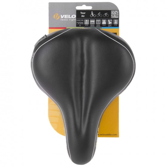 Velo Zadel Tour Air Zwart