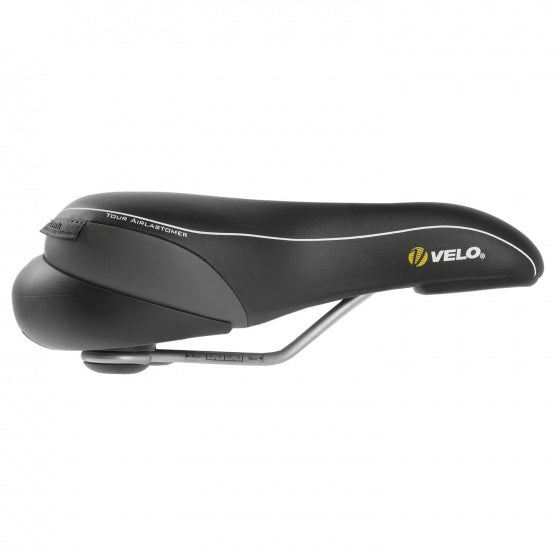 Velo Zadel Tour Airlastomer Zwart
