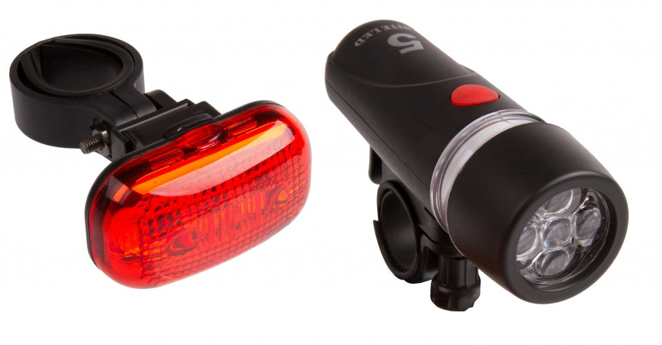 Ventura Verlichtingsset led batterijen zwart