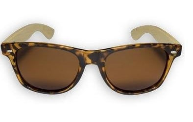 Wave hawaii Zonnebril bamboo Taka unisex blank bruin