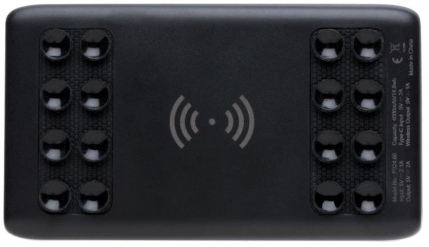 Xd collection Powerbank 4000 mAh 12,7 x 7,2 cm zwart