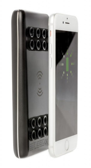 Xd collection Powerbank Light Up 8000 mAh 14 x 7 cm zwart