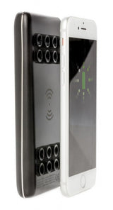 Xd collection Powerbank Light Up 8000 mAh 14 x 7 cm zwart