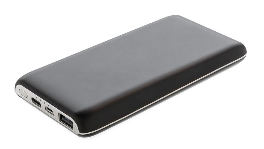 Xd collection Powerbank Light Up 8000 mAh 14 x 7 cm zwart