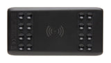 Xd collection Powerbank Light Up 8000 mAh 14 x 7 cm zwart