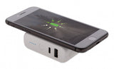 Xd collection Powerbank met draadloze oplader 7,2 cm wit
