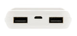 Xd collection Powerbank Pocket 10.000 mAh 9,3 cm wit